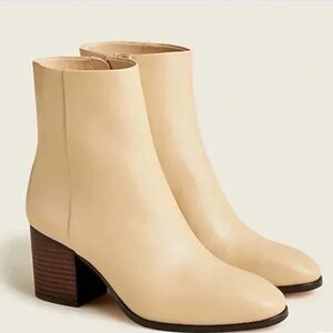 J. Crew Sadie Stacked Heel Boots